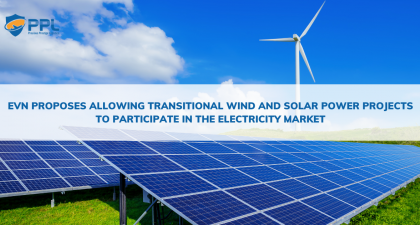 EVN proposes allowing transitional wind and solar power projects to participate in the electricity market